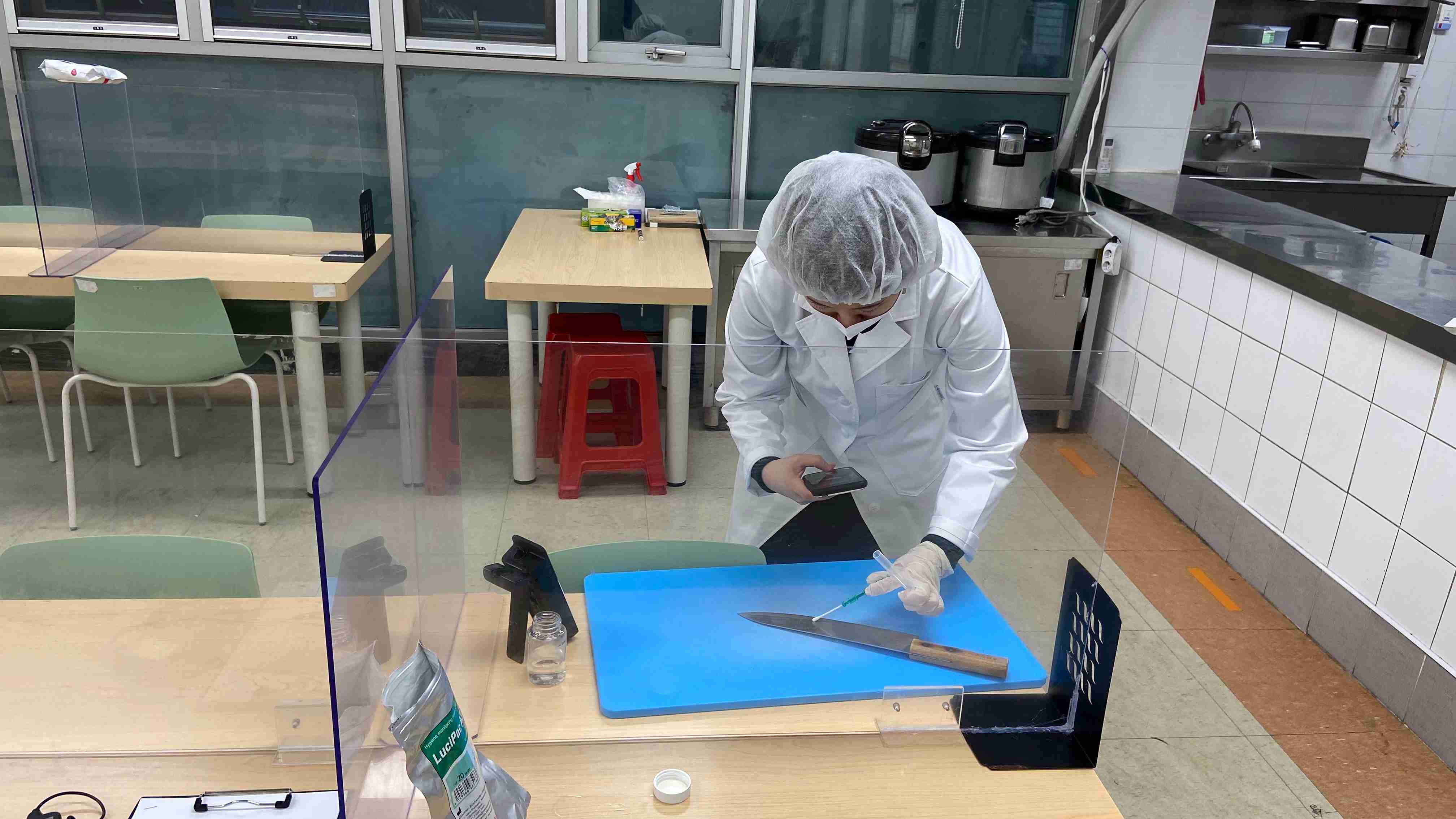 급식지원 운영사업 사진